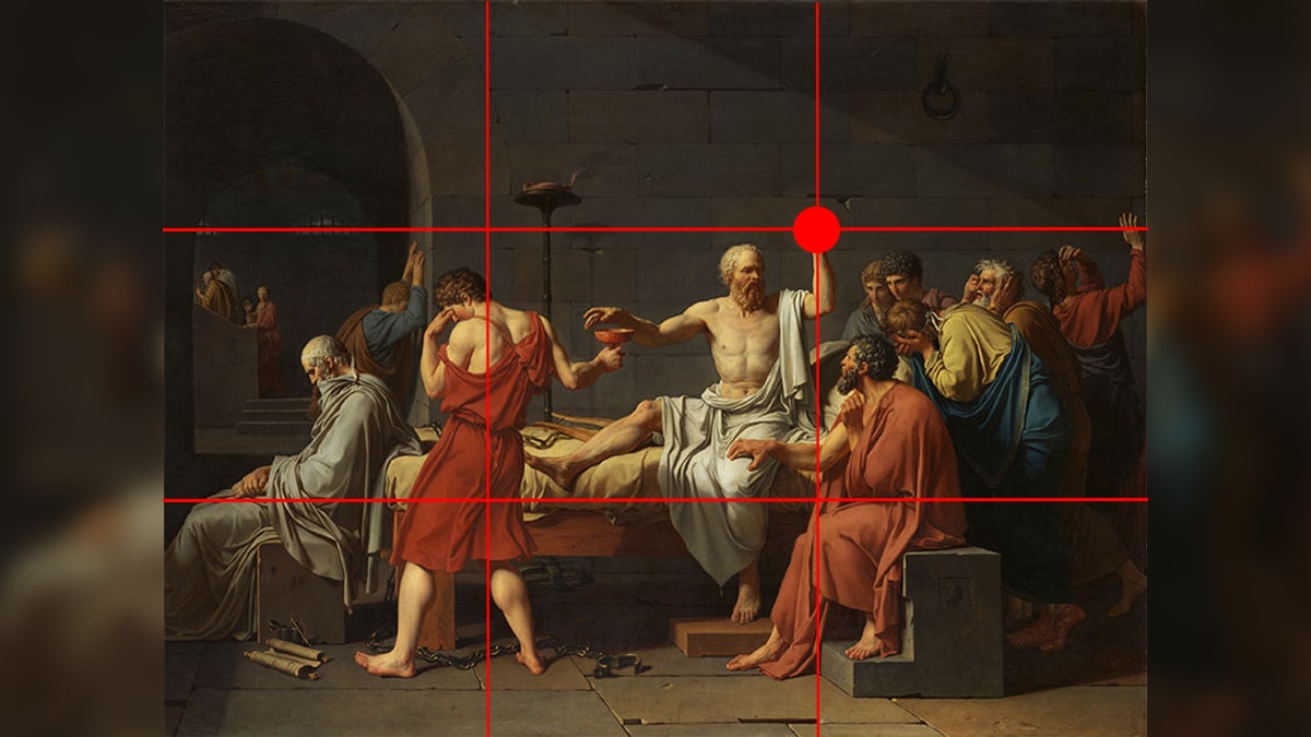 Painting Socrates and the Dance of Death