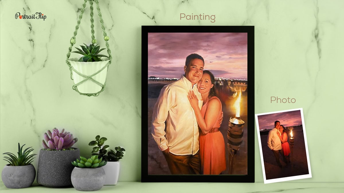 Photo to Acrylic Painting as Best Medium for Portraits