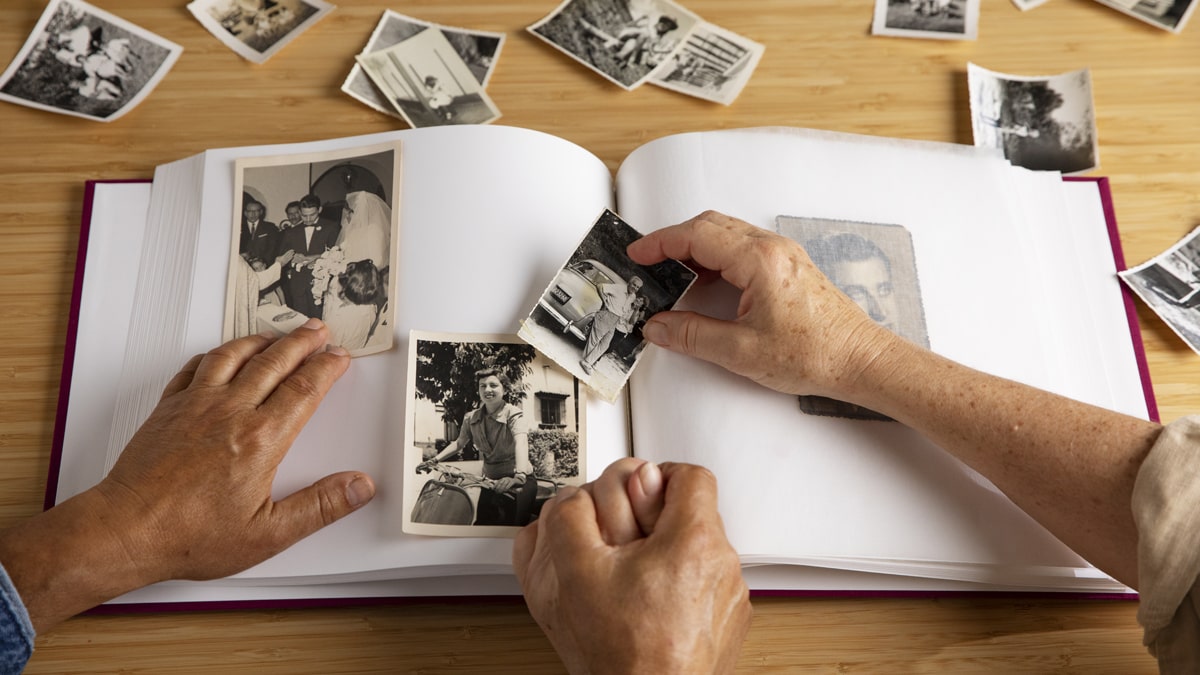 Create a Photo Album is one of the way of what to do with old photos