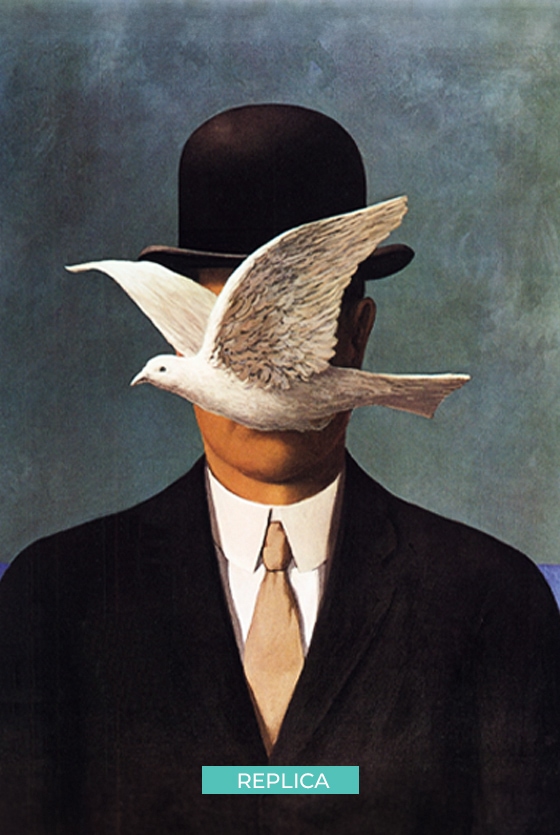 Man in a Bowler Hat Replica