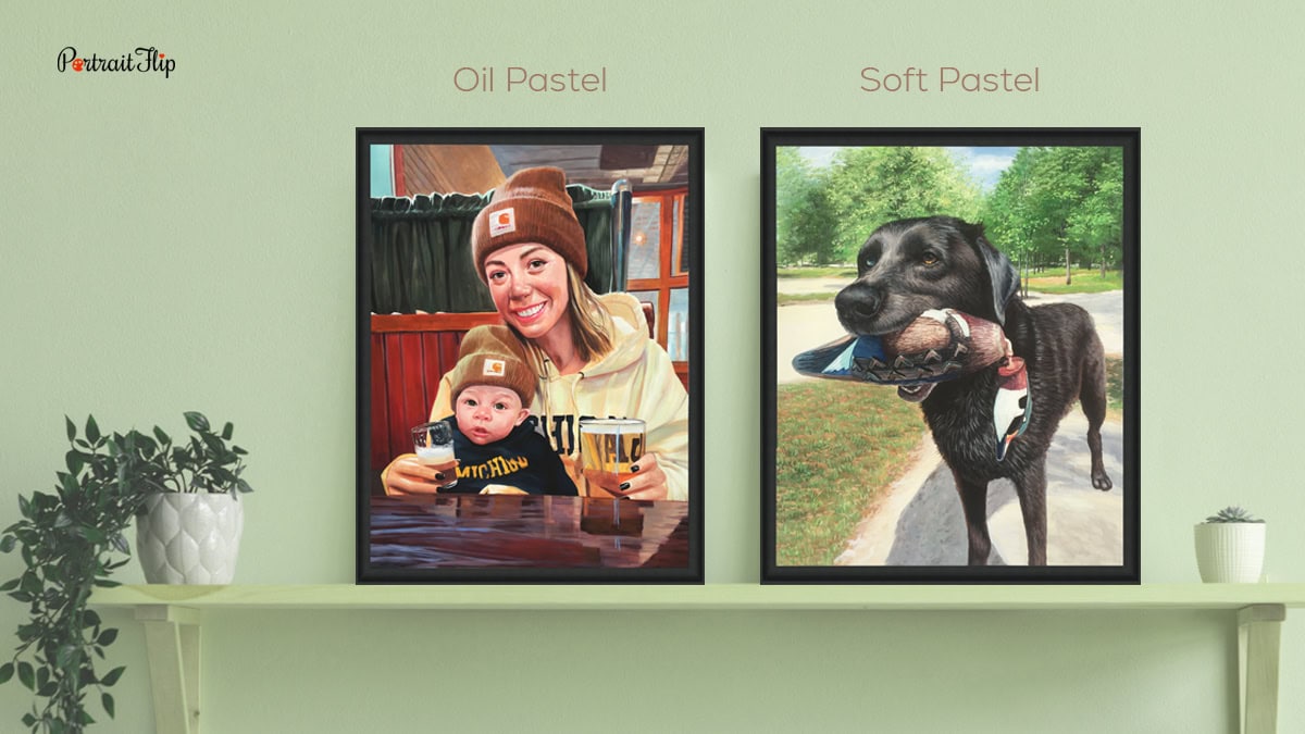 Oil and soft Pastel Painting as Best Medium for Portraits