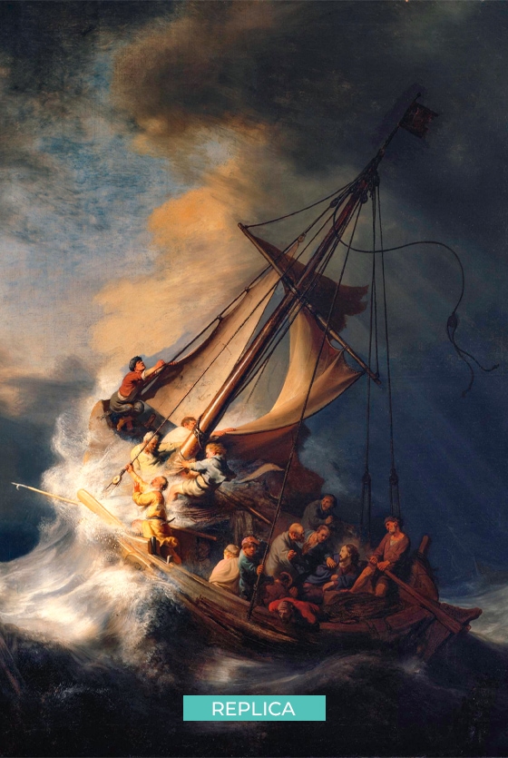 The Storm on the Sea of Galilee Replica
