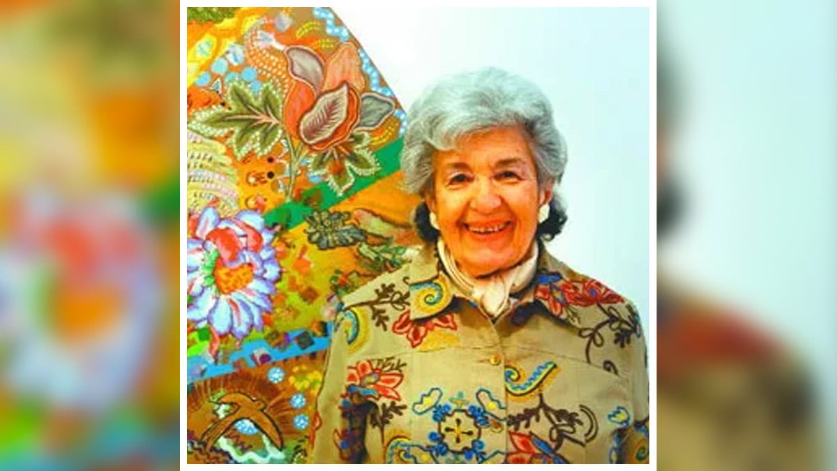 Miriam Schapiro from feminist art movement