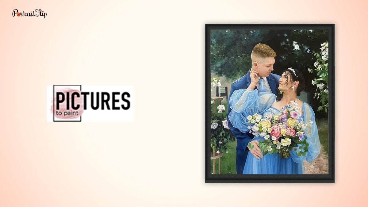 couple portrait by picturestopaint