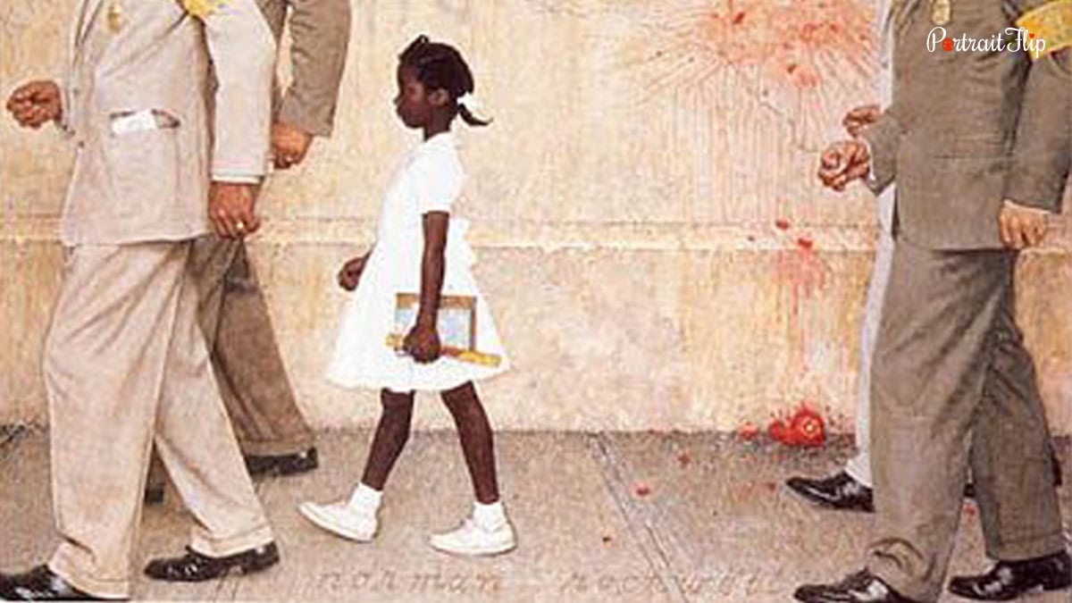 the problem we all live in by norman rockwell