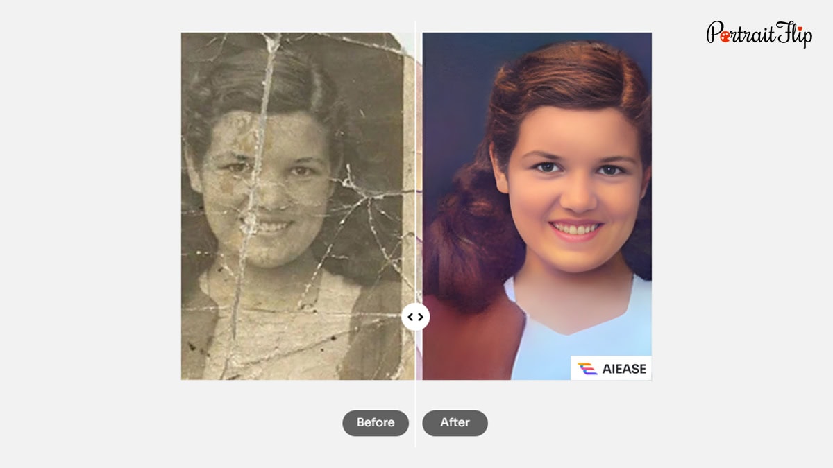 AI ease photo restoration