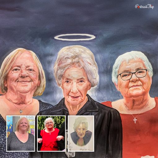 memorial and compilation portrait