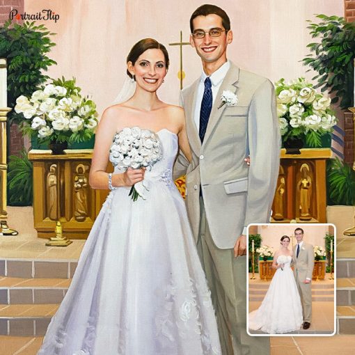 Wedding Oil Portraits - Image 3