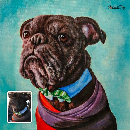 Dog Acrylic Portraits