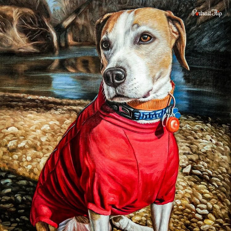 Dog Oil Portraits