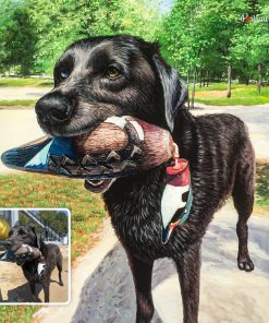 Dog Pastel Painting