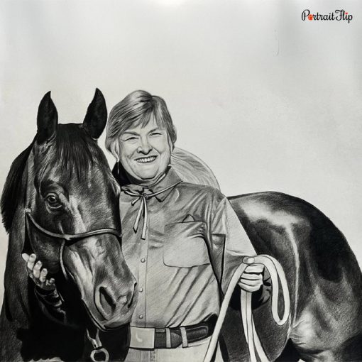 Horse Pencil Portraits