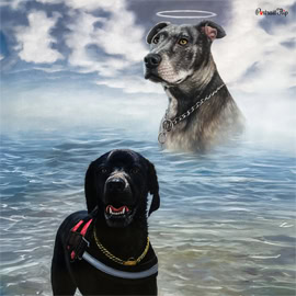 Pet Memorial Portraits