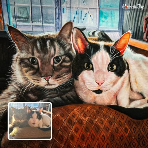 Cat Watercolor Portraits - Image 3