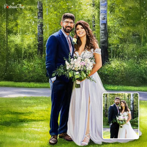 Wedding Acrylic Paintings