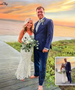 Wedding Acrylic Portrait from Photo