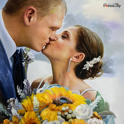 Wedding Oil Portraits