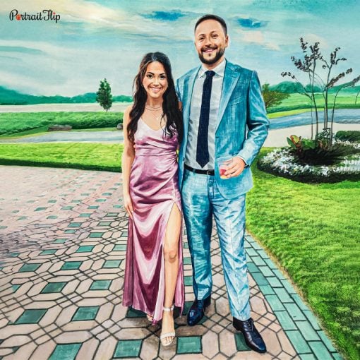 Wedding Pastel Portraits