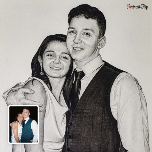 Wedding Pencil Sketch