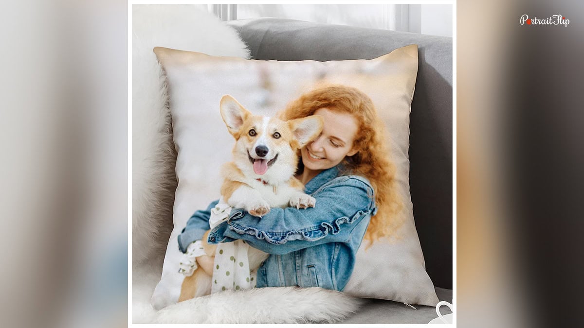 personalized dog pillow