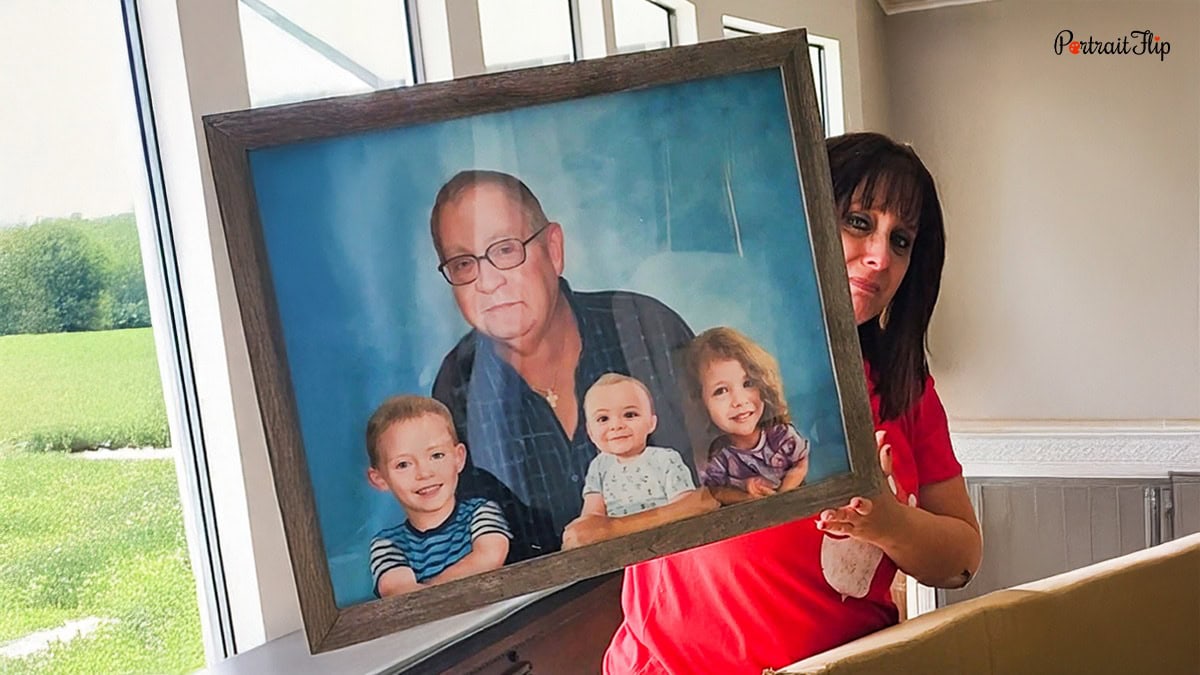 Custom Memorial portrait