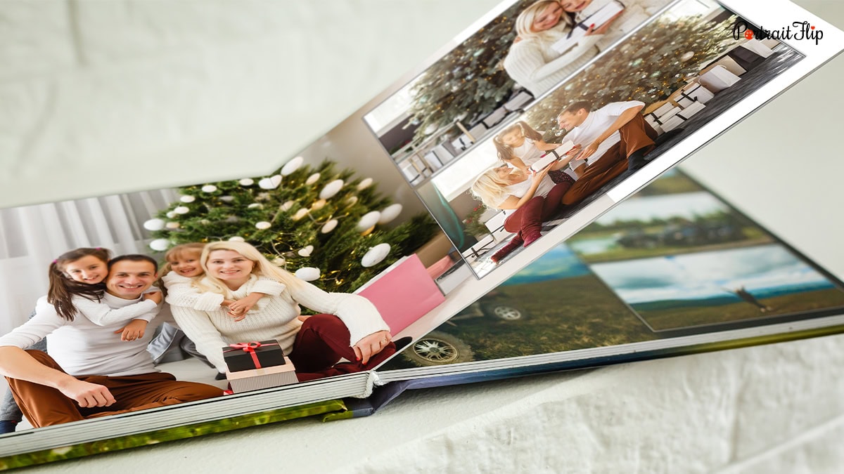 A customized photo album