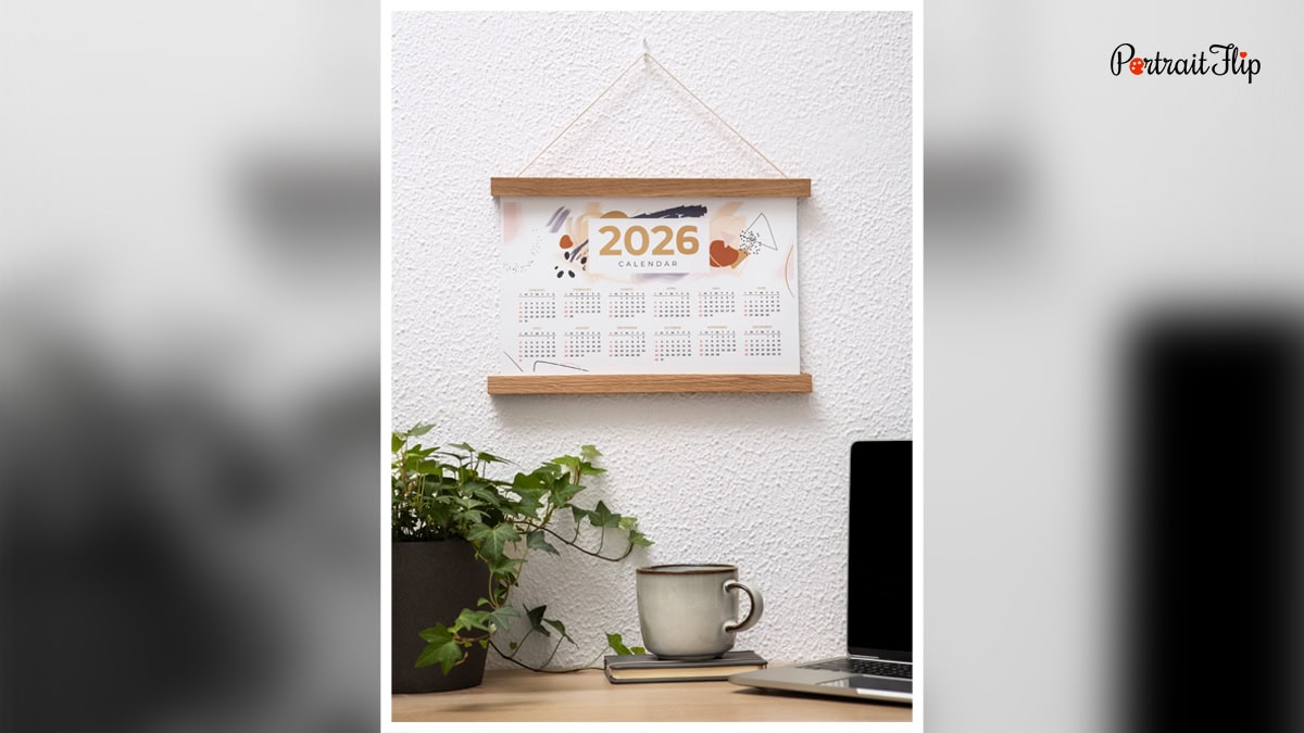 An Oversized Wall Calendar