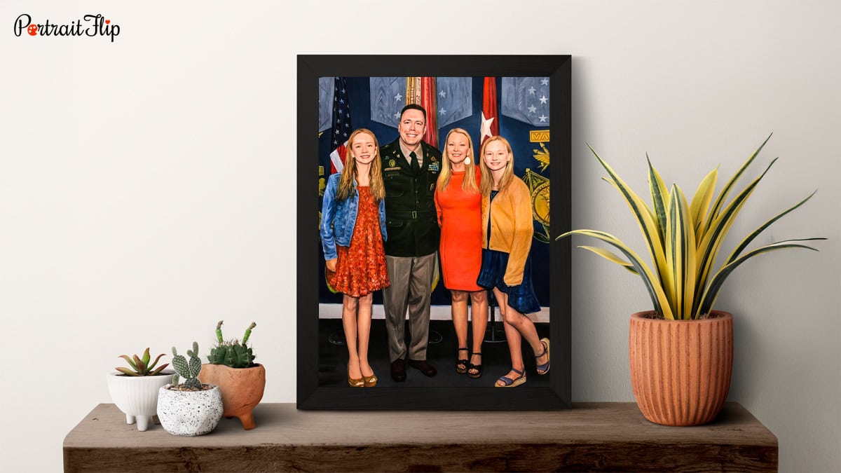 Parent and Children Portrait