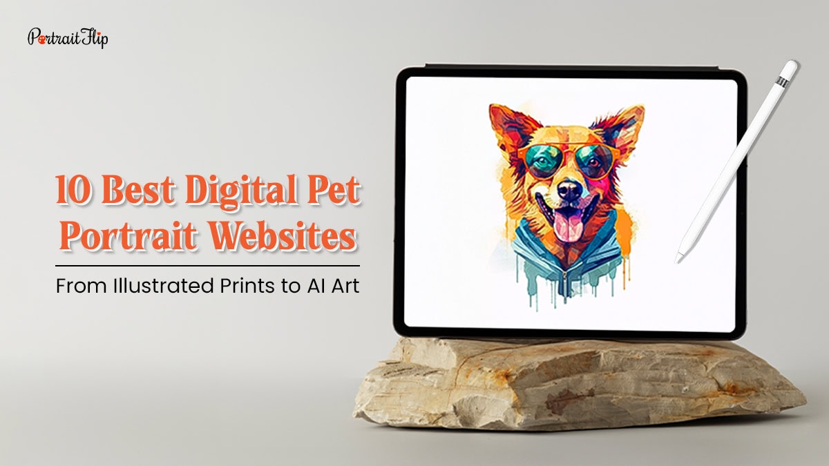 10 Best Digital Pet Portrait Websites Cover