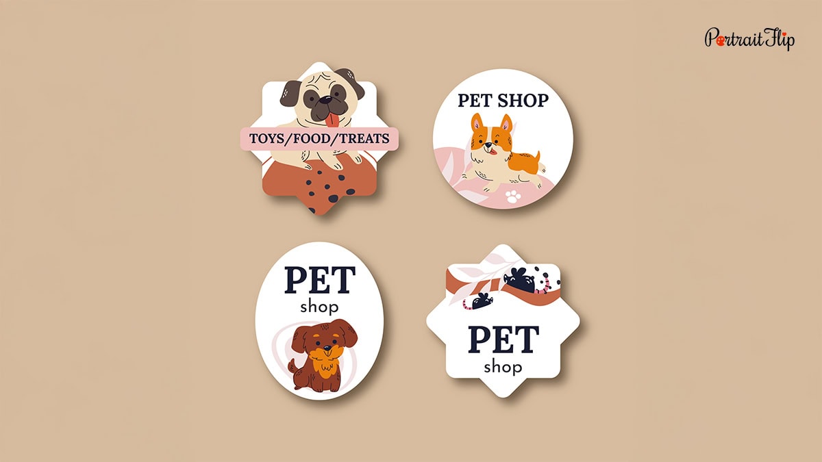 Dog-Designed Coasters