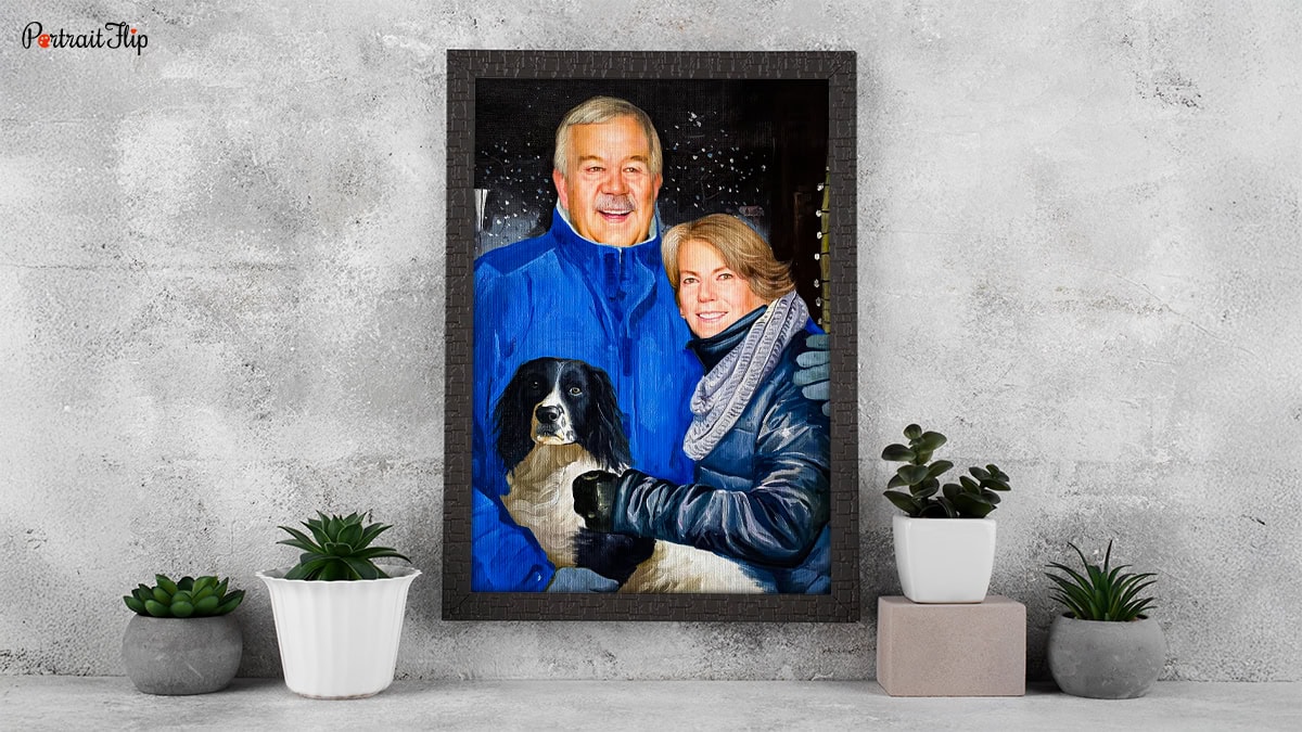 Pet memorial portrait by Portraitflip