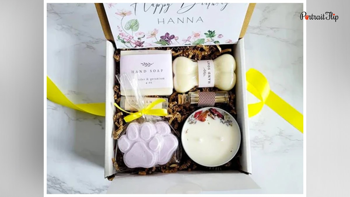 Pup-Themed Hamper Box