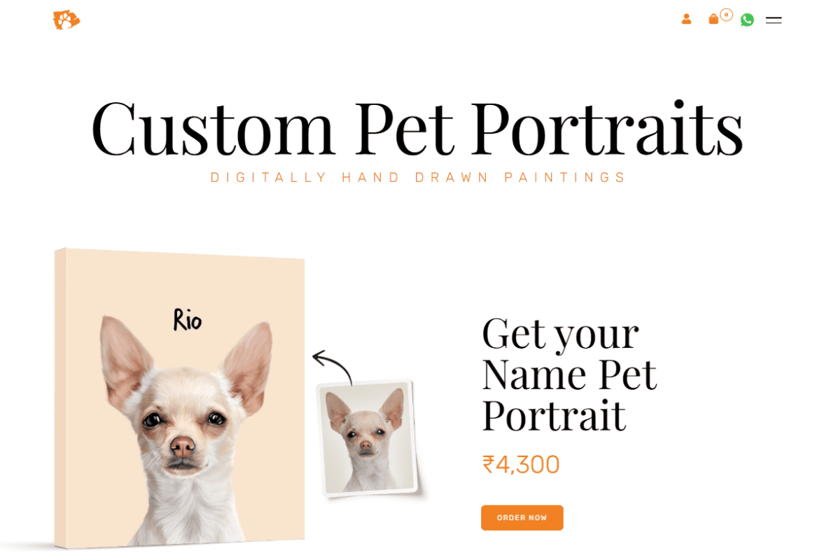 Pawstro website