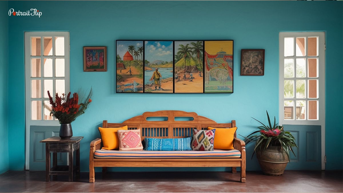 Narrative Artworks on the wall