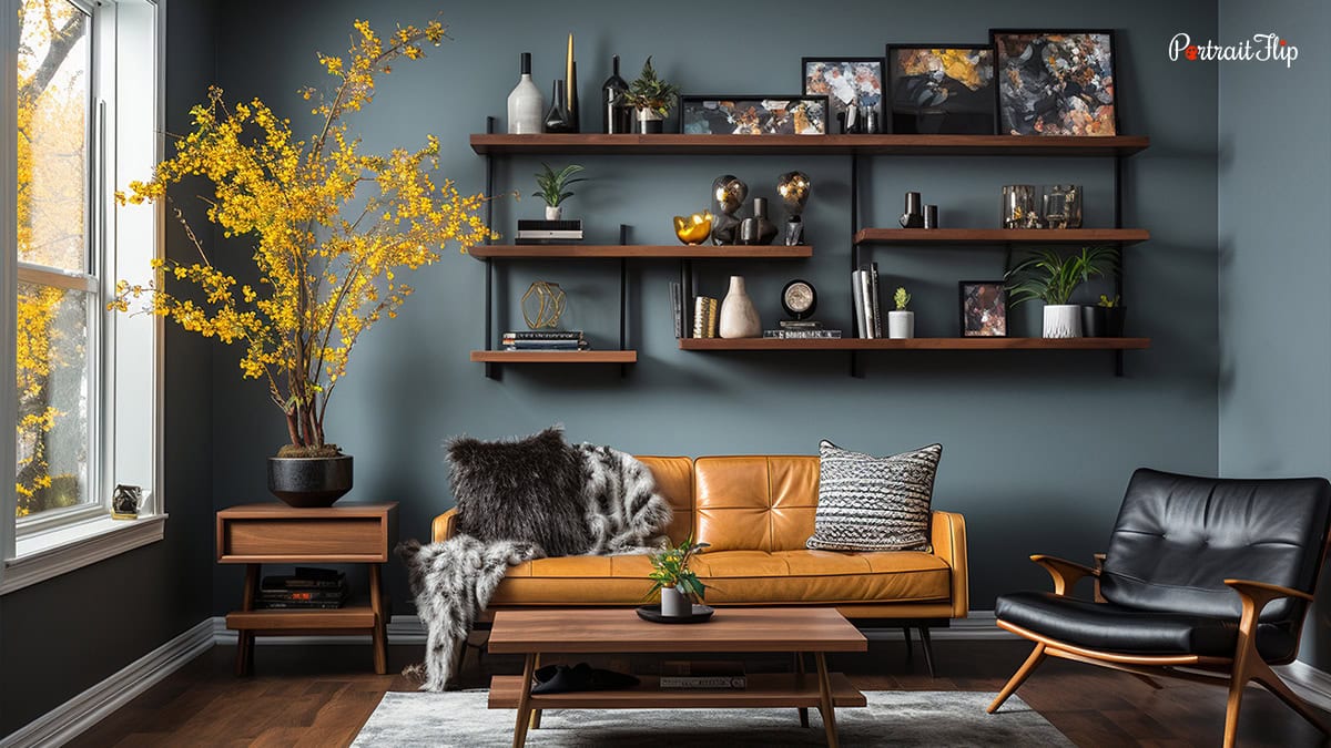 Install Modern-Styled Shelves