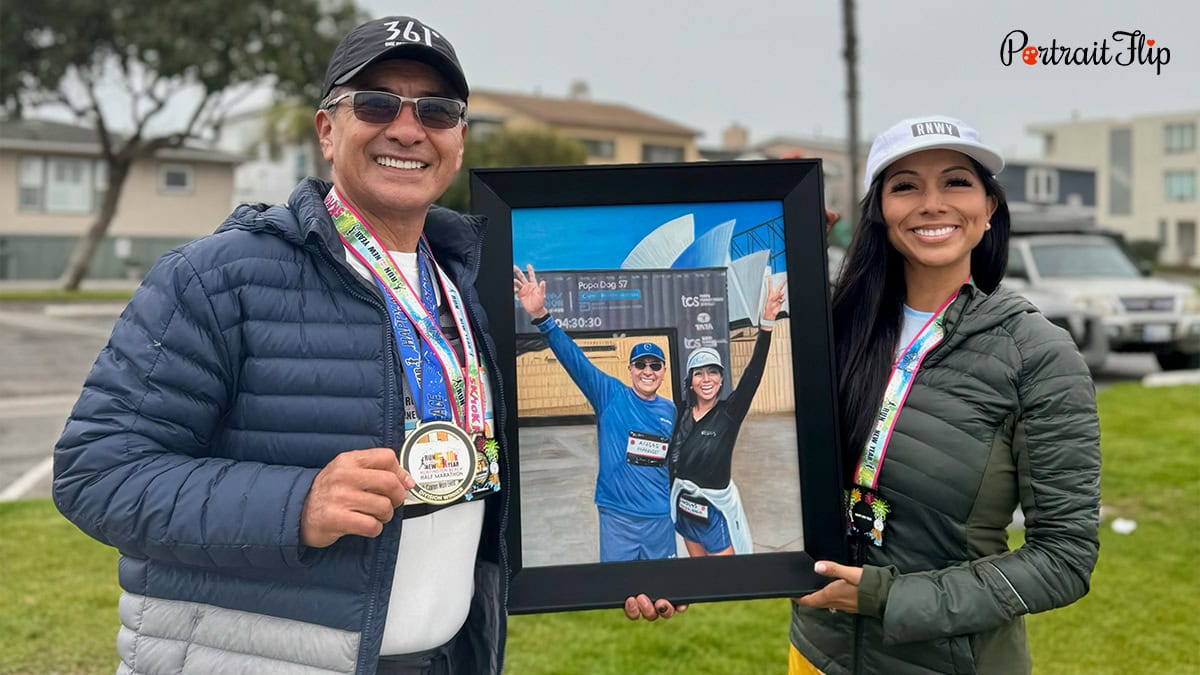 Handmade Anniversary Painting