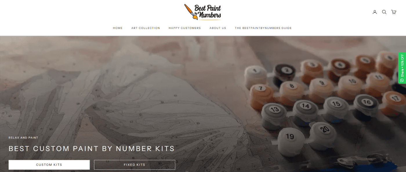 Best Paint by Numbers website