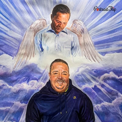 memorial watercolor paintings