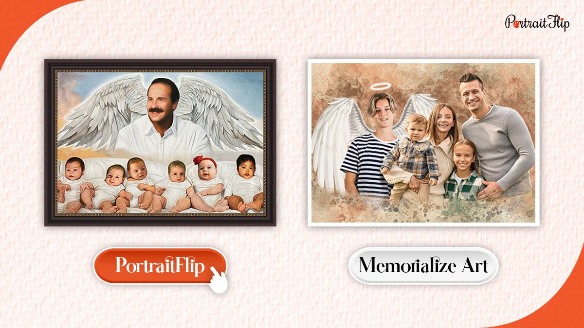 PortraitFlip vs. Memorialize Art Cover