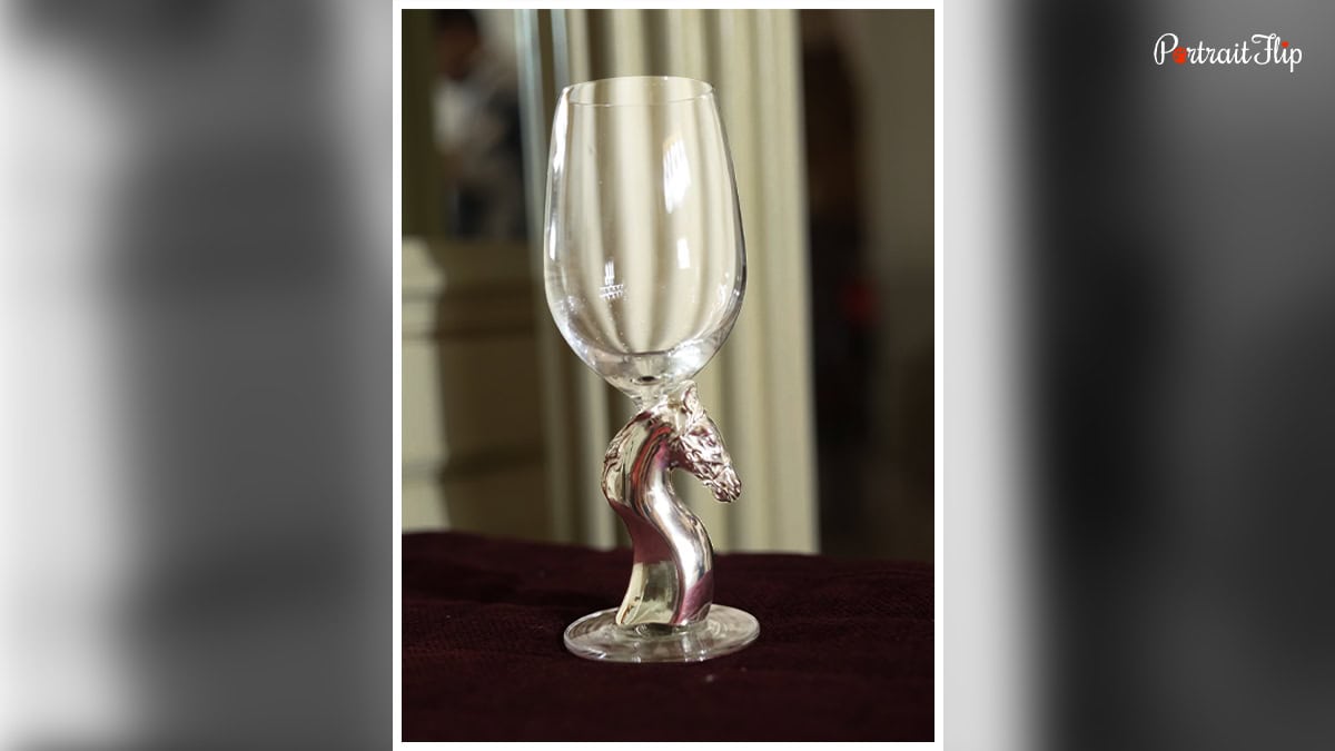 Horse-Shaped Wine Glass