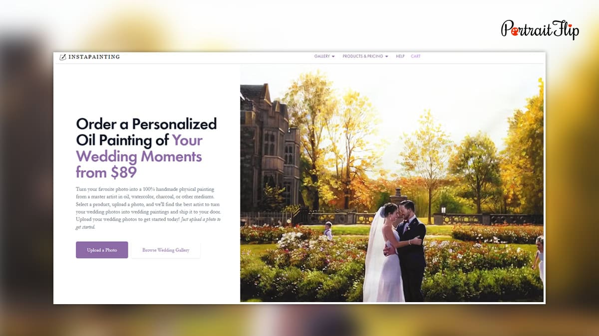 Instapainting website