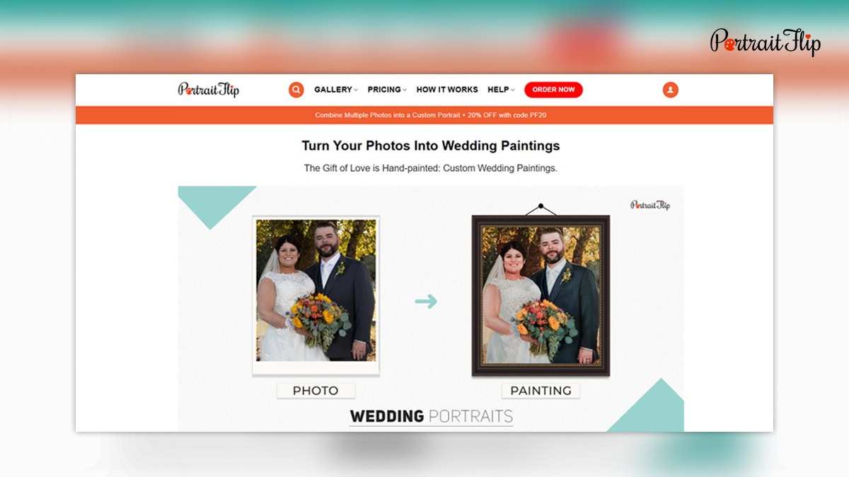 PortraitFlip website
