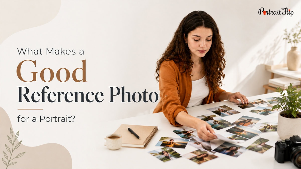 Good Reference Photo for a Portrait Cover