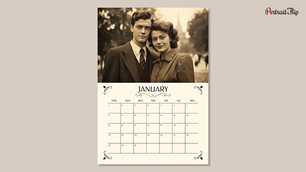 Customized Family Calendar
