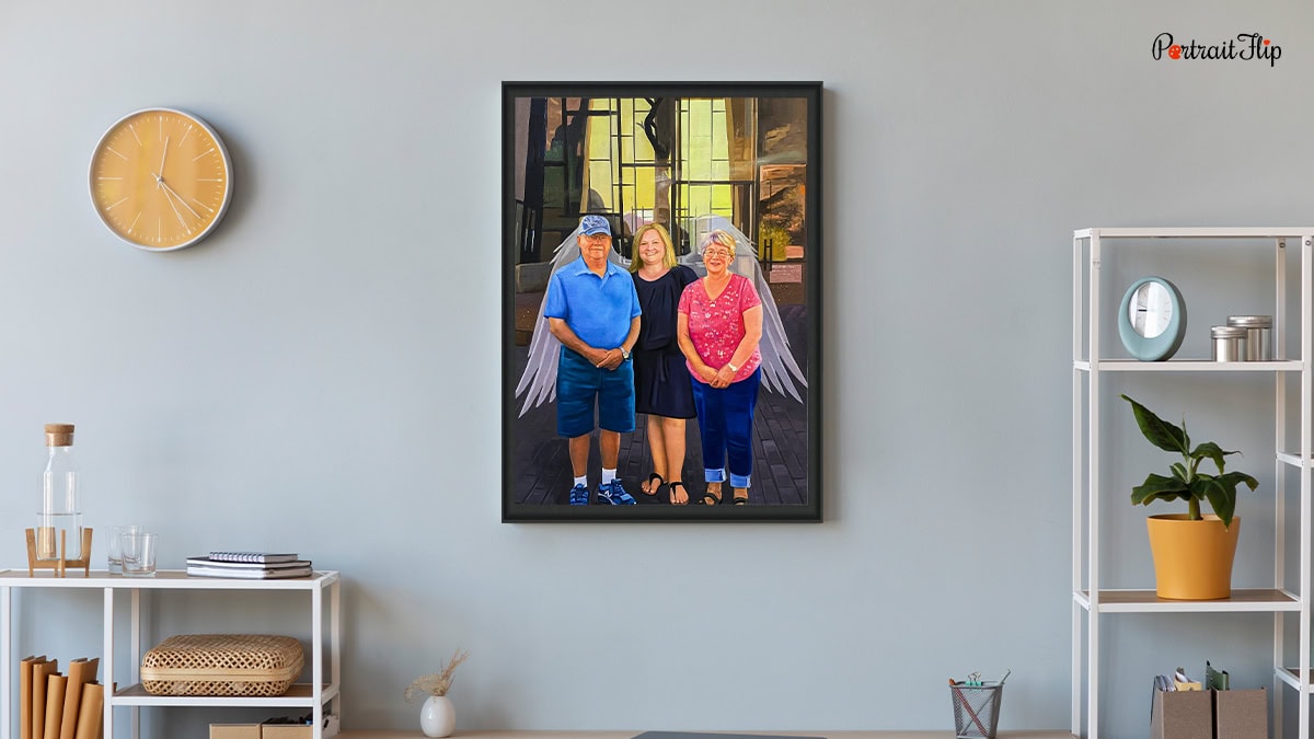 Handmade Memorial Painting by PortraitFlip
