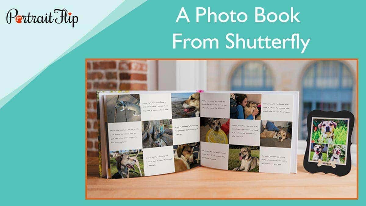 A photo book from shutterfly