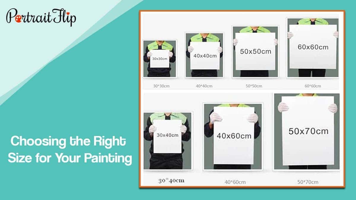 Choosing the right size for your painting