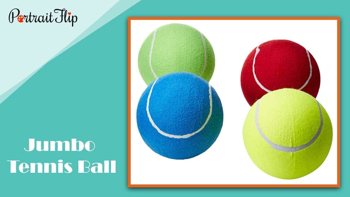Jumbo tennis ball